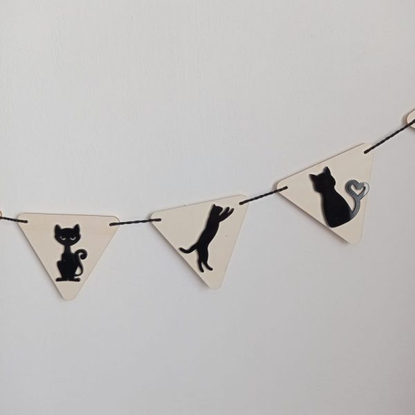 Guirlande "Chats Noirs" – Image 2