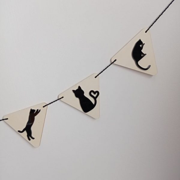 Guirlande "Chats Noirs" – Image 3