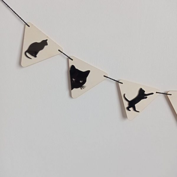Guirlande "Chats Noirs" – Image 4