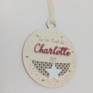 Boule de Noël Modèle Grâce Enfants
