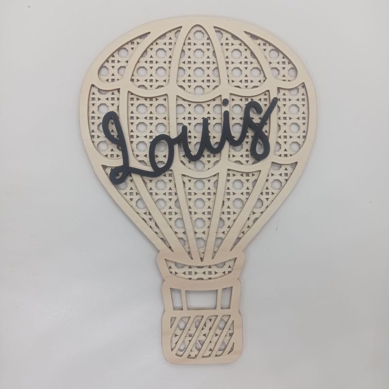 Montgolfière Prénom